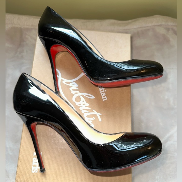 Christian Louboutin Fifi 100 Patent Calf - Picture 3 of 10